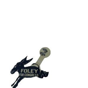Foley(Thomas Stephen ) for Congress Political Campaign Tab Button Democrat